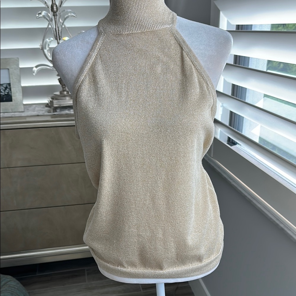 Worth New York - Fitted Cream Tank Top